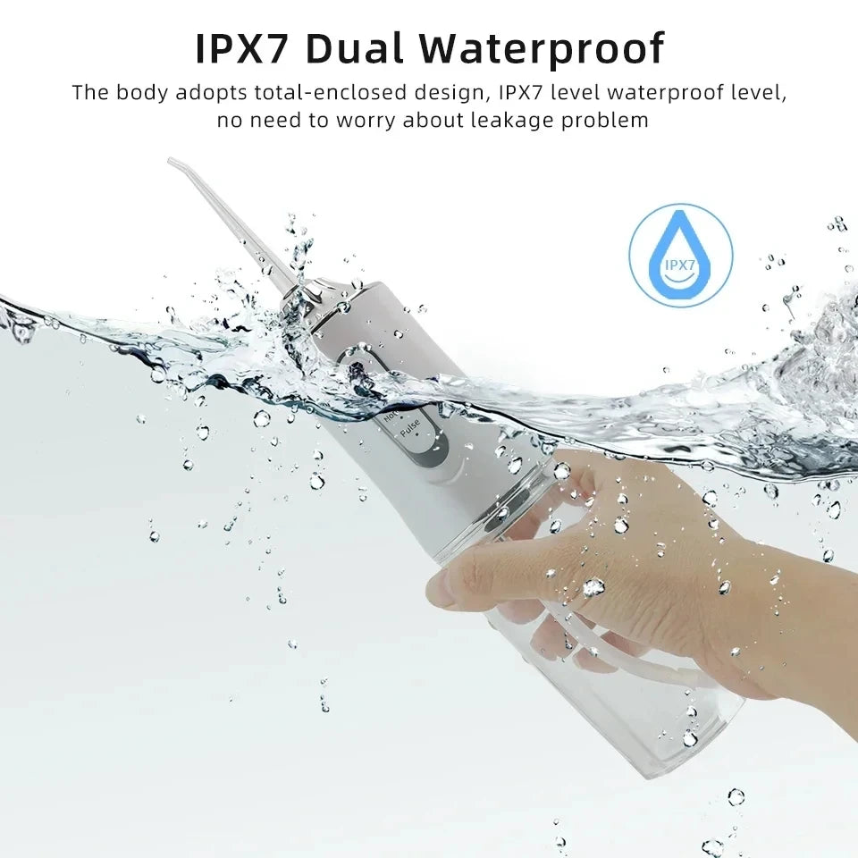 Portable Rechargeable Water Flosser